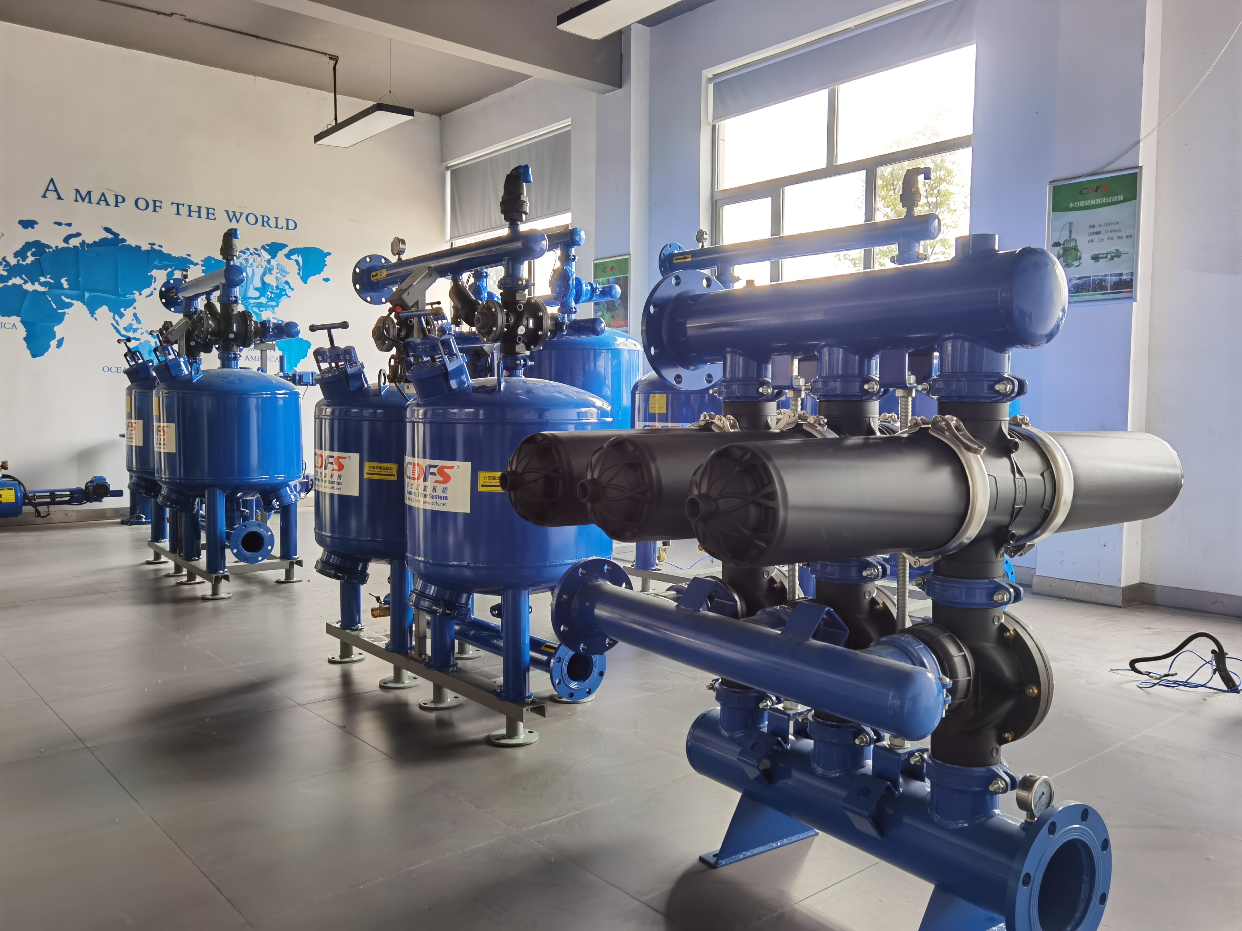 過濾系統新姿，多靈展廳綻放